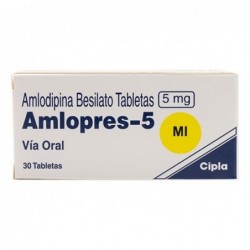 AMLOPRES 5 X 30 TAB. (UNIDAD)
