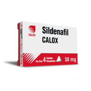 SILDENAFIL 50MG CALOX X 4...