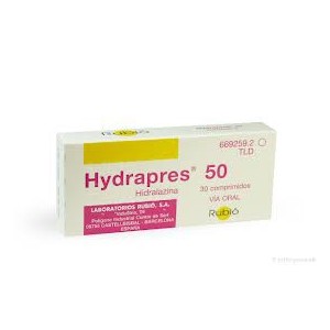 HIDRAPRES 50 MG X 30 COMP...