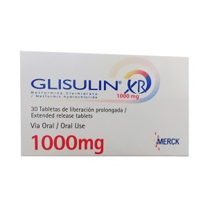 GLISULIN XR 1000 MG X 30...
