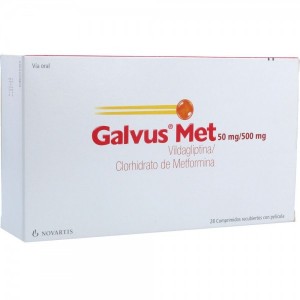 GALVUS MET 50/500 MG X 56...